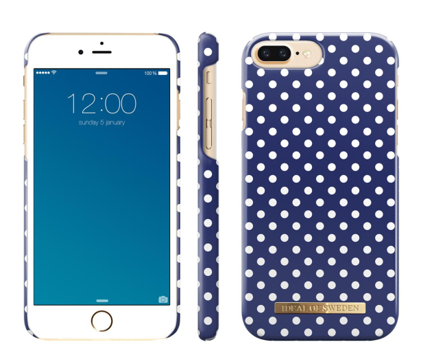 Etui Fashion Case do iPhone 6+/6S+/7+/8+ niebieskie  - 455146 - zdjęcie 2